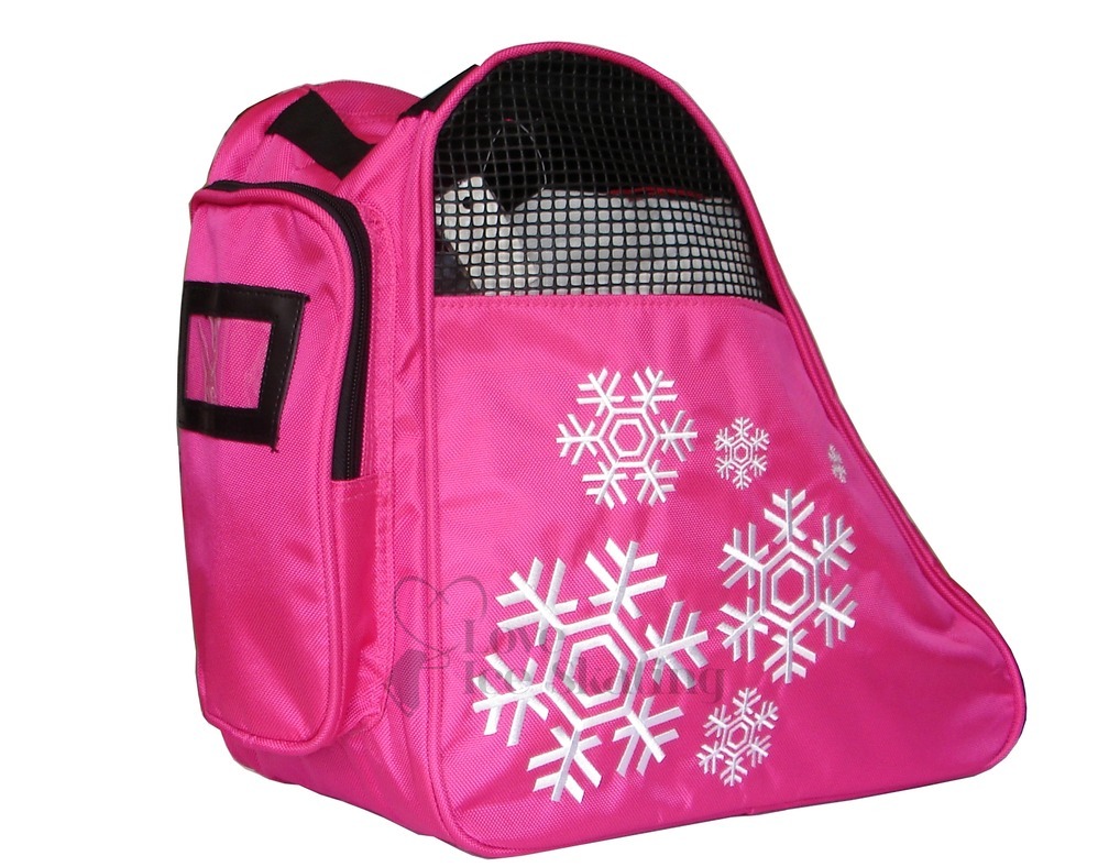 Snowflake Fuchsia Figure Skating Bag Love Ice Skating