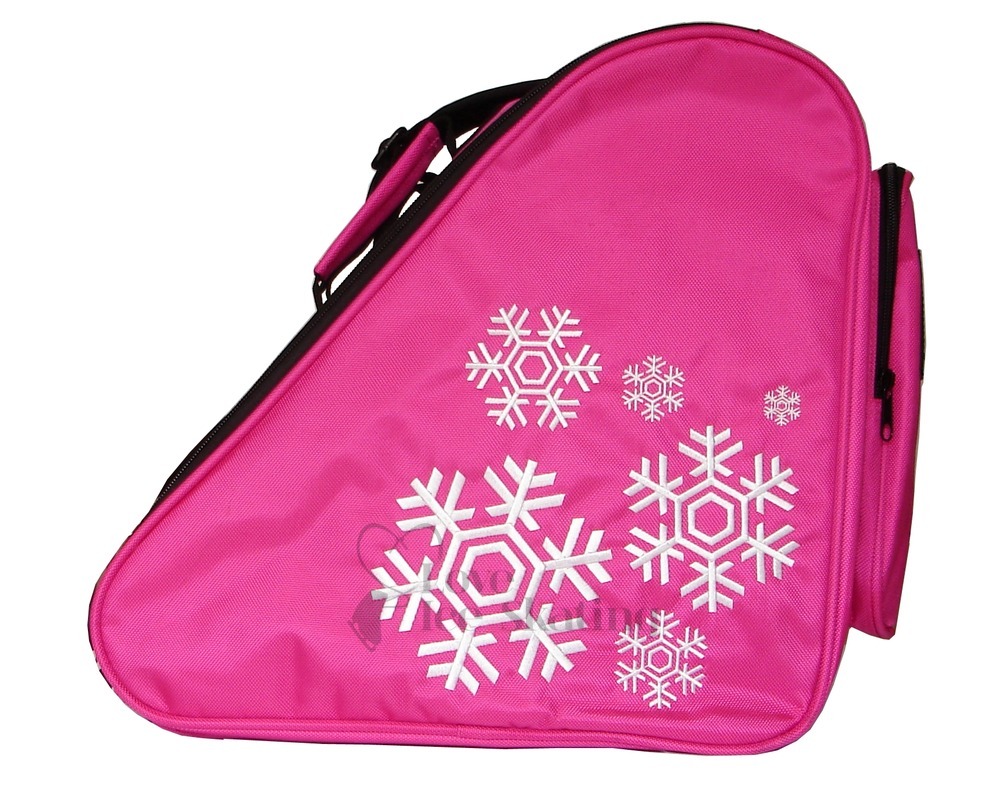 Snowflake Fuchsia Figure Skating Bag Love Ice Skating