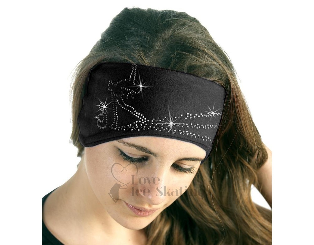 Sagester 'Layback' Swarovski Headband - Love Ice Skating